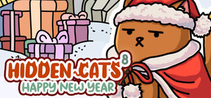 HIDDEN CATS 8: Happy New Year 🎄🥂🎅 banner