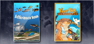 Idlequarium & Your Big, Cute Monster Farm banner