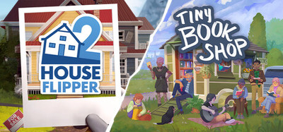 Tiny Bookshop x House Flipper 2