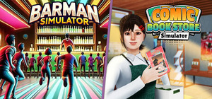 Barman in Comic Book banner