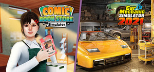 Car Mechanic Simulator 2021 x Comic Book Store banner