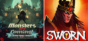 Monsters are Coming! Rock & Road X SWORN banner