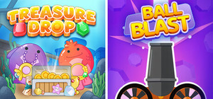 Treasure Drop + Ball Blast banner