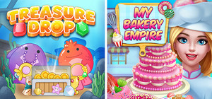 Treasure Drop + My Bakery Empire banner