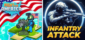 Fight For America + Infantry Attack banner