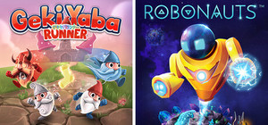 Geki Yaba Runner + Robonauts banner