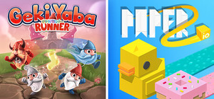 Geki Yaba Runner + Paper io 2 banner