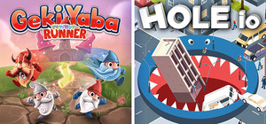 Geki Yaba Runner + Hole io banner