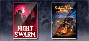 Night Swarm & Stickman Strikes: Conquer Fantasy World banner
