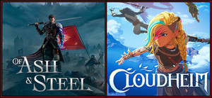 Of Ash and Steel + Cloudheim banner