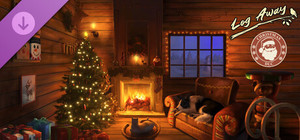 Log Away - Christmas banner