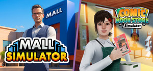 Mall x Comic Book Store banner