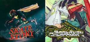 Skate Story x Bomb Rush Cyberfunk banner
