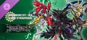 Digimon Story Time Stranger - Additional Digimon & Episode Pack 1: Alternate Dimension banner