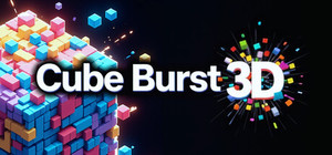 Cube Burst 3D banner