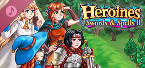 Heroines of Swords & Spells 2. Supporter pack - OST & Arts banner