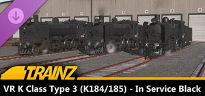 Trainz Plus DLC - VR K Class Type 3 (K184/185) - In Service Black banner