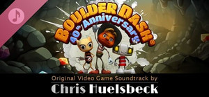 BOULDER DASH 40th Anniversary Soundtrack banner