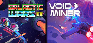 Galactic Wars EX + Void Miner - Incremental Asteroids Roguelite banner