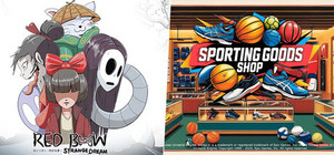 Red Bow Strange Dream - Sporting Good Shop banner