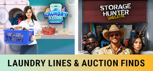 Laundry Lines & Auction Finds banner
