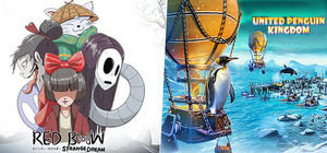 Red Bow Strange Dream - United Penguin Kingdom banner