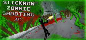 Stickman Zombie Shooting 3D banner
