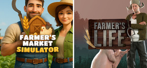 Farmer's Life in Supermarket banner