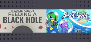 A Game About Feeding A Black Hole & Shelldiver banner