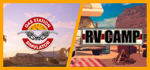 Gas Station + RV Camp banner