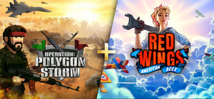 Operation: Polygon Storm + Red Wings: American Aces banner