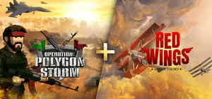 Operation: Polygon Storm + Red Wings: Aces of the Sky banner