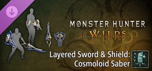 Monster Hunter Wilds - Layered Sword & Shield: Cosmoloid Saber banner