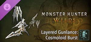 Monster Hunter Wilds - Layered Gunlance: Cosmoloid Burst banner
