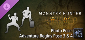 Monster Hunter Wilds - Photo Pose: Adventure Begins Pose 3 & 4 banner