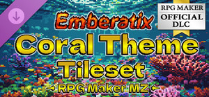 RPG Maker MZ - Emberatix - Coral Theme Tileset banner