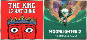 Moonlighter 2 + The King is Watching banner