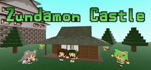 Voxel Zundamon Castle banner