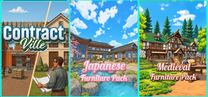 ContractVille x Japanese x Medieval Furniture Packs banner