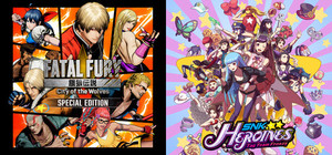 FATAL FURY: City of the Wolves & SNK HEROINES Tag Team Frenzy Bundle banner