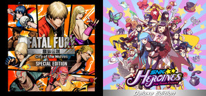 FATAL FURY: City of the Wolves & SNK HEROINES Tag Team Frenzy DELUXE PACK Bundle banner