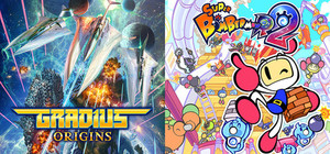 GRADIUS ORIGINS & SUPER BOMBERMAN R2 banner