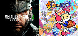 METAL GEAR SOLID Δ: SNAKE EATER & SUPER BOMBERMAN R2 banner