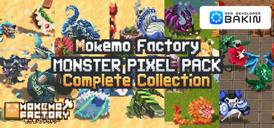 Mokemo Factory MONSTER PIXEL PACK Complete Collection