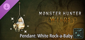 Monster Hunter Wilds - Pendant: White Rock-a-Baby banner