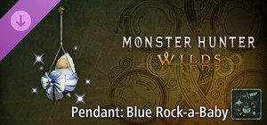Monster Hunter Wilds - Pendant: Blue Rock-a-Baby banner