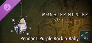 Monster Hunter Wilds - Pendant: Purple Rock-a-Baby banner