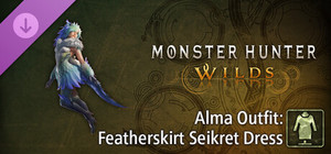 Monster Hunter Wilds - Alma Outfit: Featherskirt Seikret Dress banner