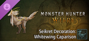 Monster Hunter Wilds - Seikret Decoration: Whitewing Caparison banner