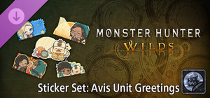 Monster Hunter Wilds - Sticker Set: Avis Unit Greetings banner